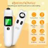 Medical Digital Infrared Thermometer, iMounTEK Forehead and Ear Thermometer with Fever Alarm 35 Set Memory Records Temporal Thermometer Instant Accura