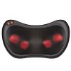Shiatsu Pillow Massager with Heat Electric Pillow Back & Neck Massager for Stress Relief & Ultimate Relaxation;  Lower Back & Shoulder Massage Great G