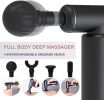 Massage Gun Deep Tissue Percussion Muscle Massager - Metal Handheld Electric Massager for Pain Relief Athletes Quiet Brushless Motor Cordless 1.1 lbs