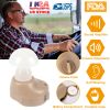 Hearing Amplifier In-Ear Hearing Aids FDA Approved Personal Sound Amplifier For Adults Senior Amplifier Volume Adjustable Carry Case For Meeting Class