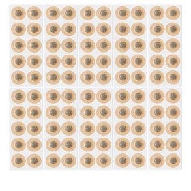 Nose Strips Pack Of Anti-Snoring Nose Strips Magnetic Nose Strips Intake Breathing Nasal Strip For Busines (Color: Round100pcs)