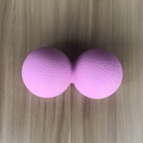 Peanut Yoga Massage Ball; Trigger Point Ball; Fascia Release; Foot TPE Trigger Point Therapy Balls (Color: Pink)