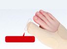 Thumb Corrector for hallux valgus; big toe bent inward; octopus on the sole of the foot; or those who have a pain in the base of the big toe (Right fo